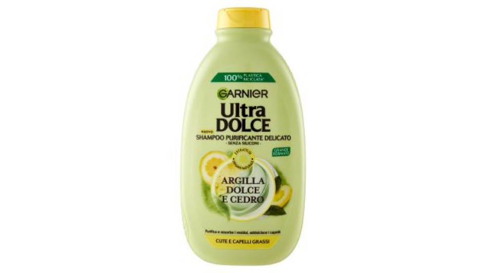 Garnier Ultradolce Shampoo Argilla e Cedro 400 ml