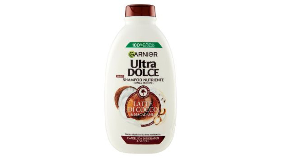 Garnier Ultra Dolce Shampoo Latte Cocco per capelli morbidi 400 ml