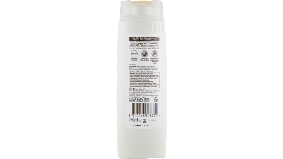 Pantene Pro-V Ricci Perfetti Shampoo Active Nutri-Plex 250 ml