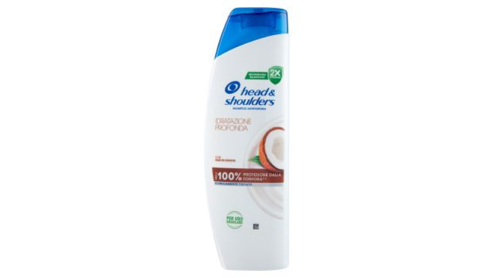 Head & Shoulders Shampoo Antiforfora Idratazione Profonda 330 ml