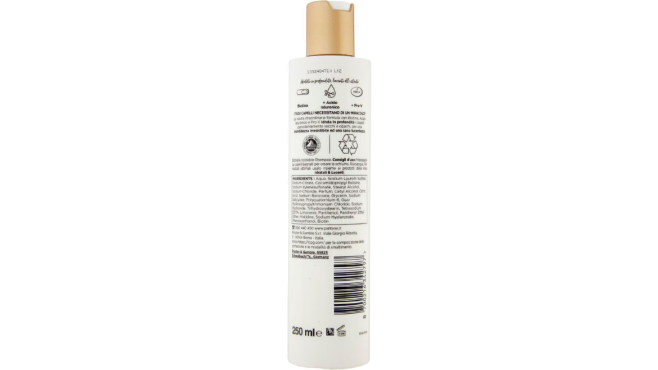 Pantene Pro-V miracles Idratati & Lucenti Shampoo 250 ml