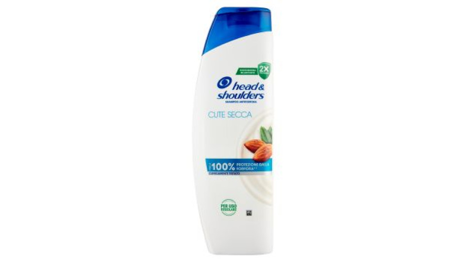 Head & Shoulders Shampoo Antiforfora Cute Secca 330 ml