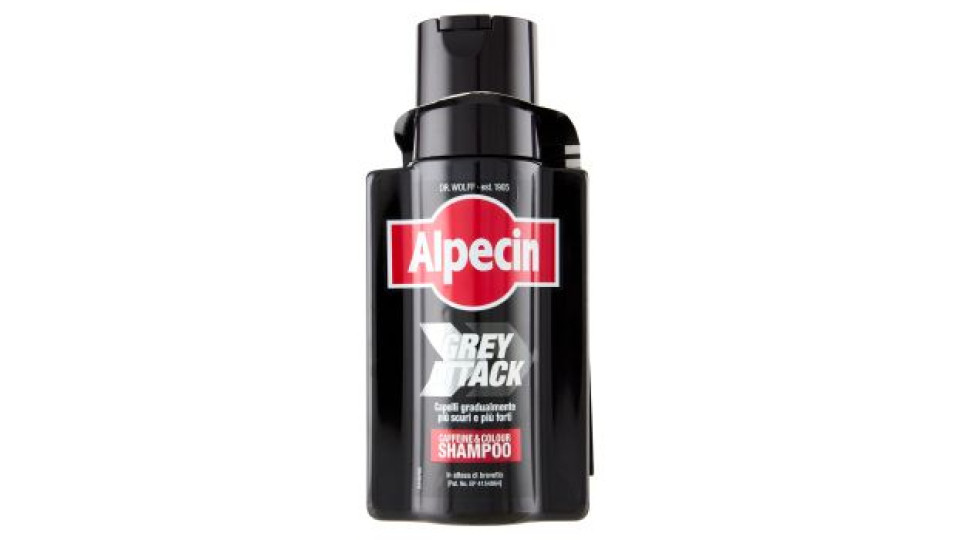 Alpecin Grey Attack Caffeine & Colour Shampoo 200 ml
