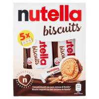 nutella biscuits 5 confezioni da 3 pezzi 207 g