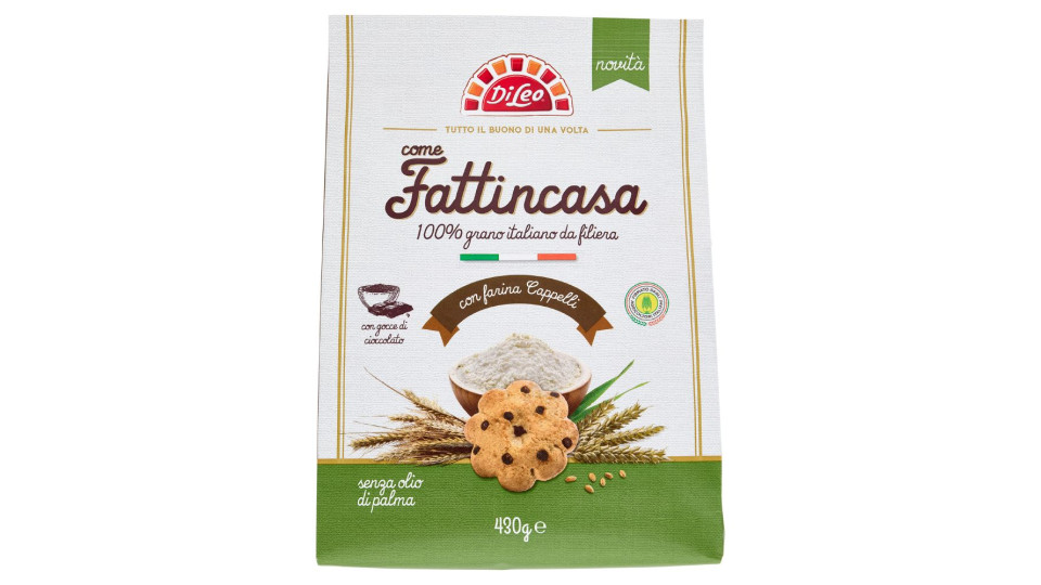 Di Leo come Fattincasa con gocce di cioccolato 430 g