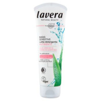 lavera Basis Sensitive Latte detergente Nutriente Aloe Vera Bio & Burro di Karité Bio 125 ml