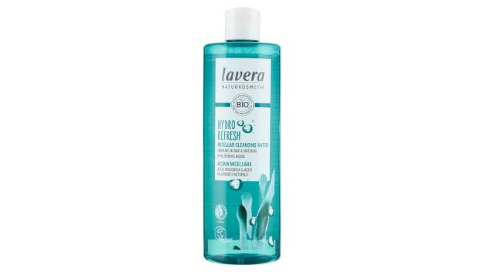 lavera Hydro Refresh Acqua Micellare Alga Biologica & Acidi 400 ml