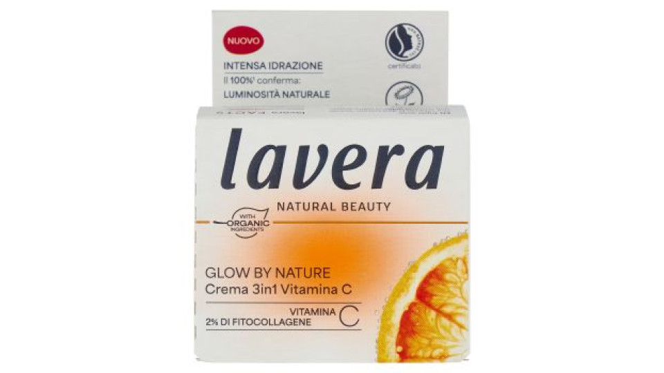 lavera Glow by Nature Crema 3in1 Vitamina C 50 ml