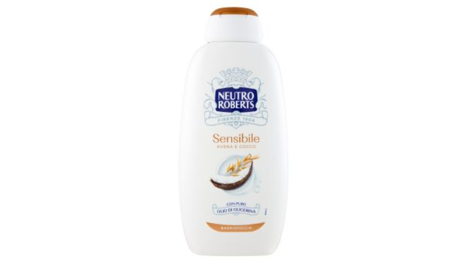 Neutro Roberts Sensibile Avena e Cocco Bagnodoccia 600 ml