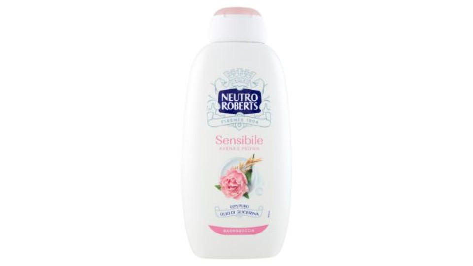Neutro Roberts Sensibile Avena e Peonia Bagnodoccia 600 ml