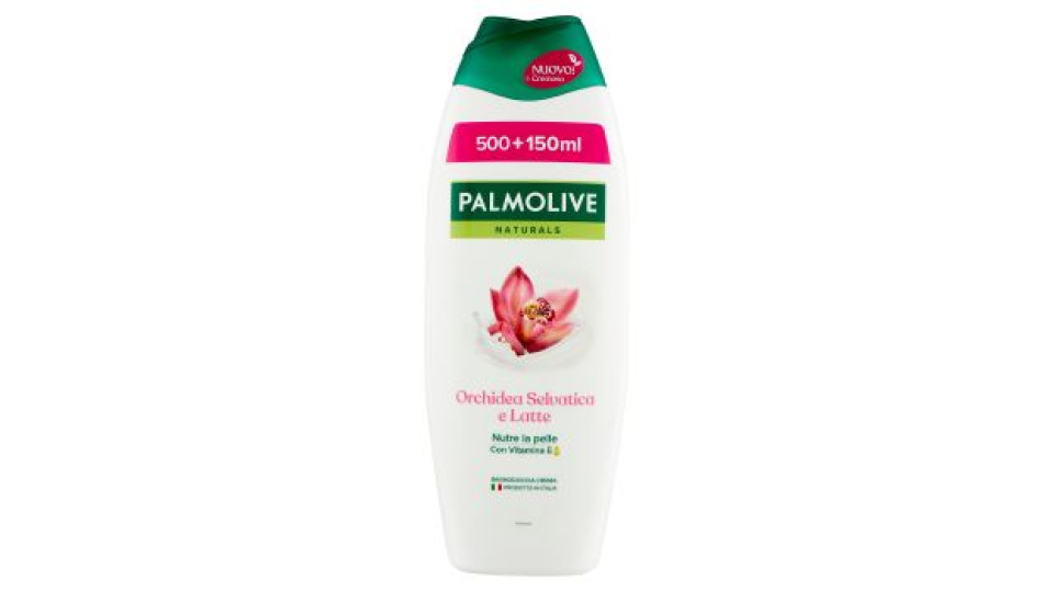 Palmolive bagnoschiuma Naturals Orchidea Selvatica con idratante 650 ml