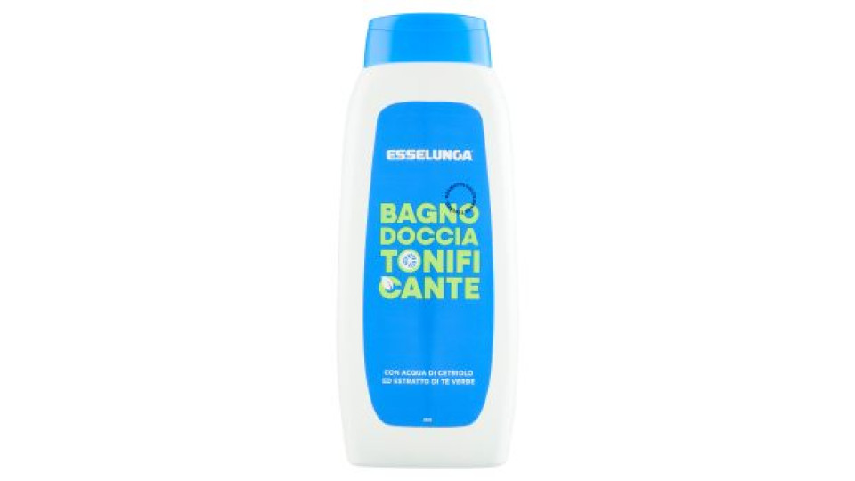Esselunga Bagnodoccia tonificante con acqua di cetriolo ed estratto di tè verde 500 ml