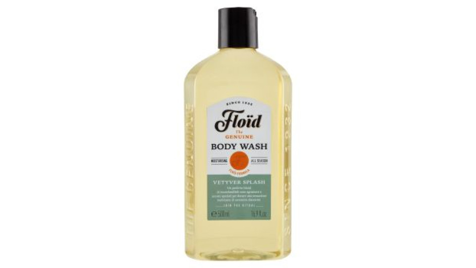 Floïd The Genuine Body Wash Vetyver Splash 500 ml