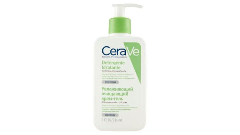 CeraVe Detergente Idratante per Pelli da Normali a Secche 236 ml