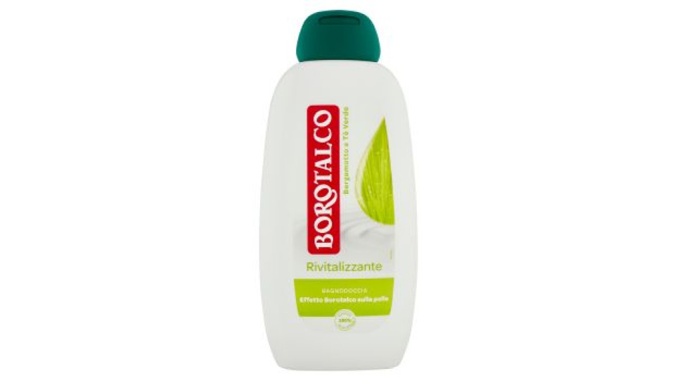 Borotalco Rivitalizzante Bergamotto e Tè Verde Bagnodoccia 600 ml