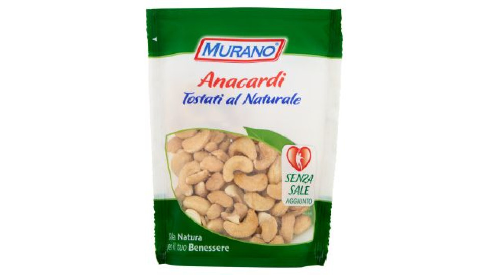 Murano Anacardi Tostati al Naturale 150 g
