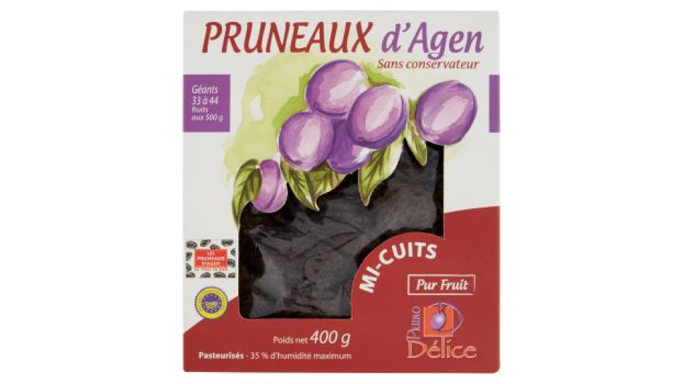 Pruneaux d'Agen mi-cuits 400 g