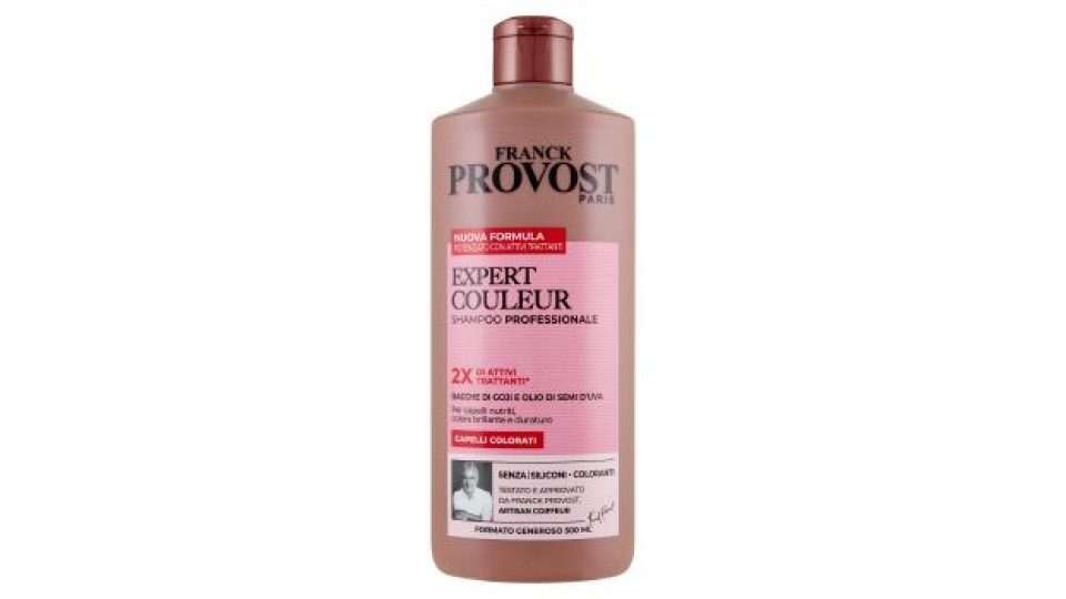 Franck Provost Expert Couleur Shampoo Professionale 500 ml