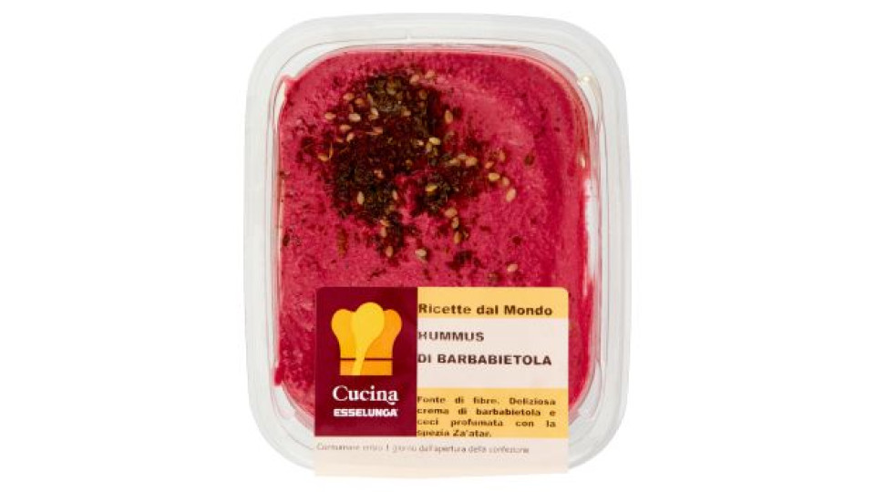 Cucina Esselunga Hummus di barbabietola 130 g