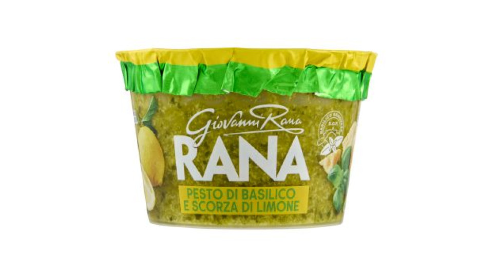 Giovanni Rana Pesto di Basilico e Scorza di Limone Pesto Fresco 130 g