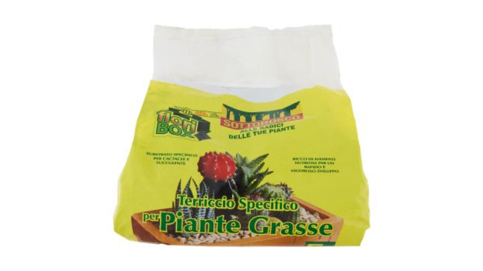 Sottobosco Terriccio Specifico per Piante Grasse 5 L