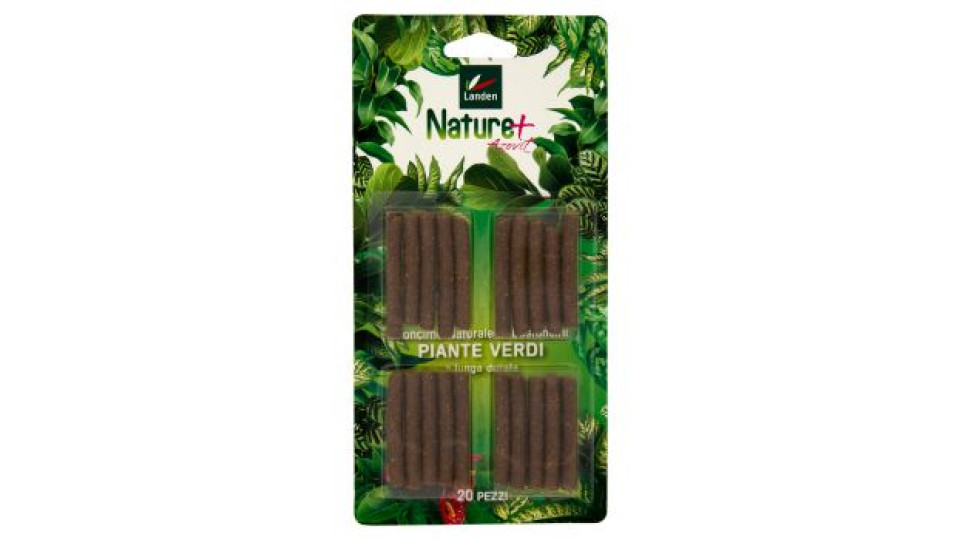 Landen Nature+ Azovit Piante Verdi Concime Naturale in bastoncini a lunga durata 20 pz