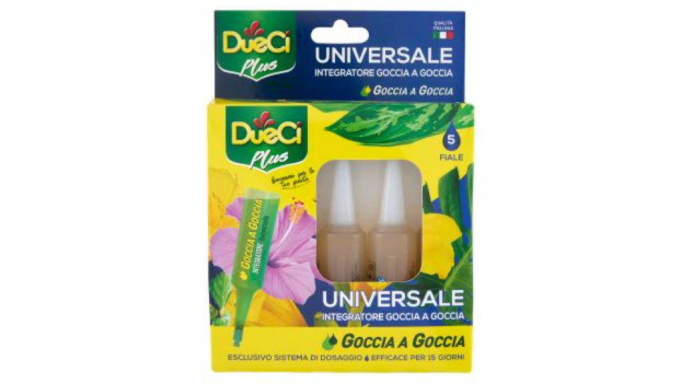 DueCi Plus Goccia a Goccia Universale Fiale 5 x 32 ml