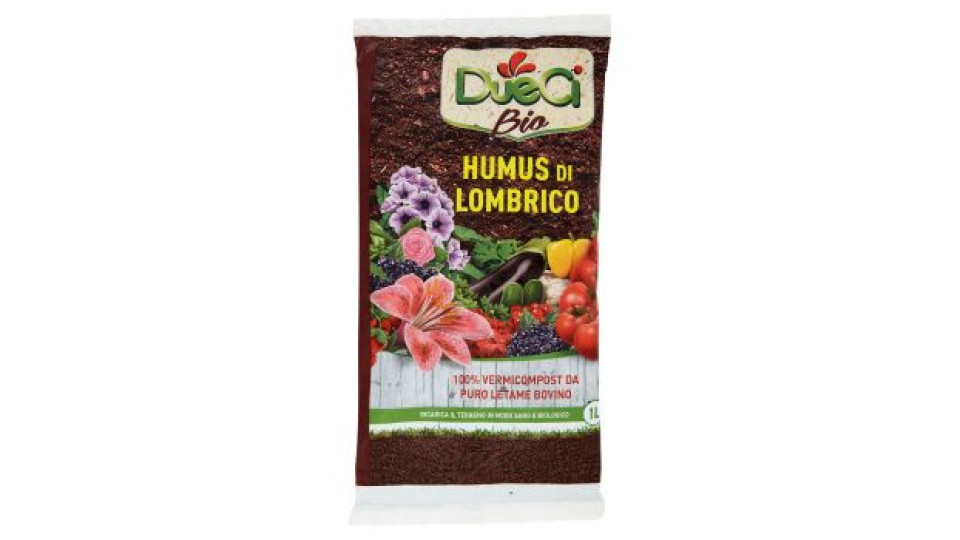 DueCi Bio Humus di Lombrico 1 L