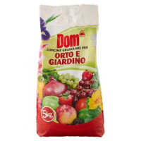 Dom Sementi Concime Granulare per Orto e Giardino 5 kg