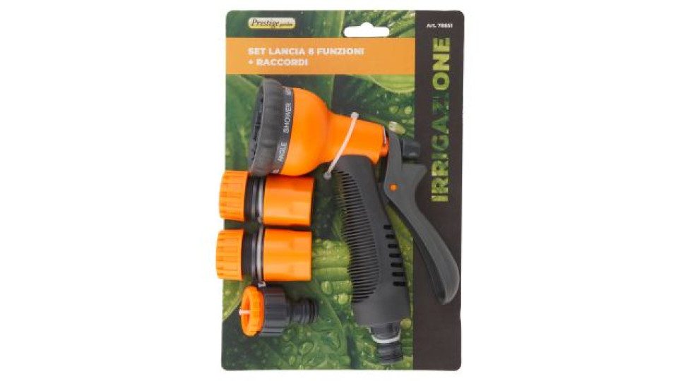 Prestige, Garden Set Lancia 8 Funzioni + Raccordi