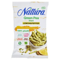 Náttúra Green Pea Snack Lemon&Pepper Bio 80 g