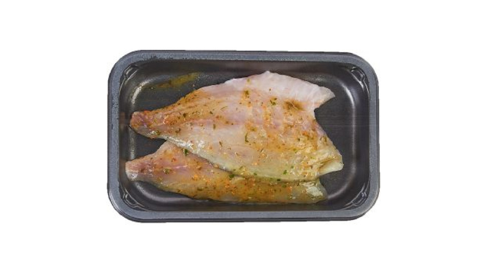 Esselunga orata marinata in salsa alle erbe aromatiche