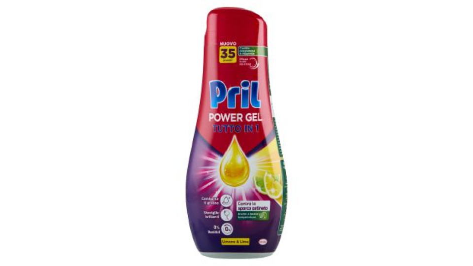 PRIL Tutto in 1 Gel Limone 630ml