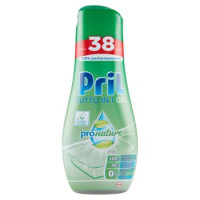 Pril All in 1 Gel Green 608ml ProNature 38 lav.