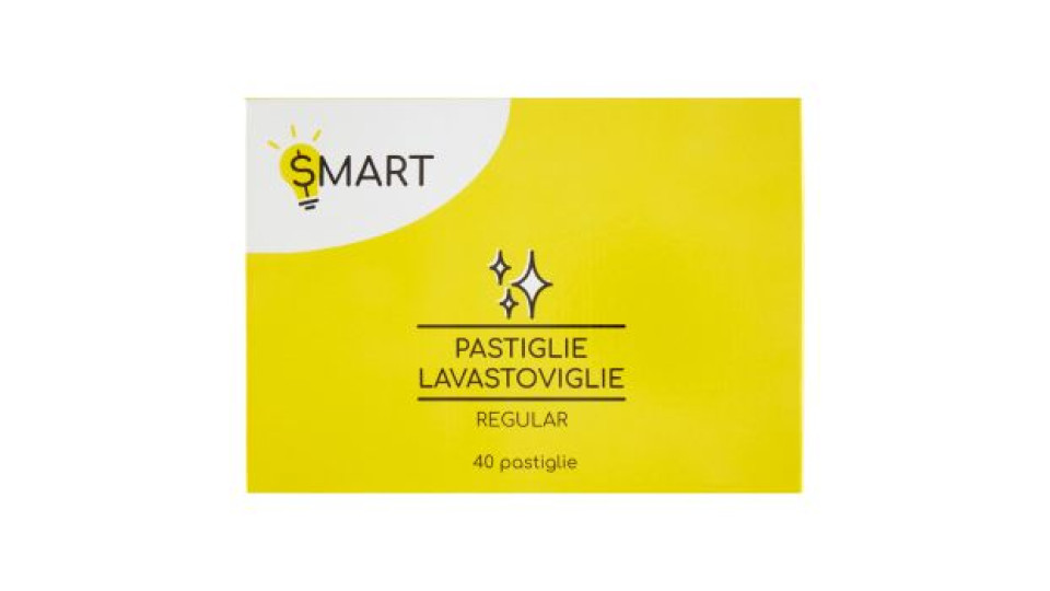 Smart Pastiglie lavastoviglie regular 40 x 15 g