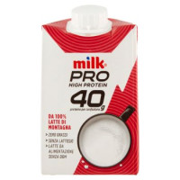 Milk, Pro High Protein 40g da 100% latte di montagna - da conservare in frigorifero 500 ml
