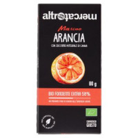 altromercato Mascao Arancia Bio Fondente Extra 58% 80 g