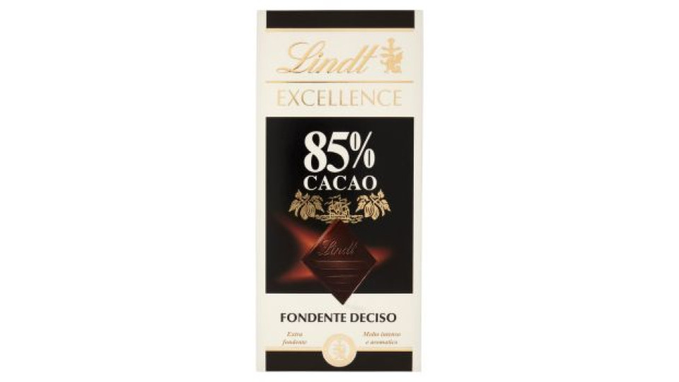 Lindt Excellence Tavoletta Cioccolato Fondente 85% 100 g