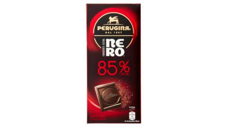 PERUGINA NERO Fondente Extra 70% Tavoletta Cioccolato Fondente 85g
