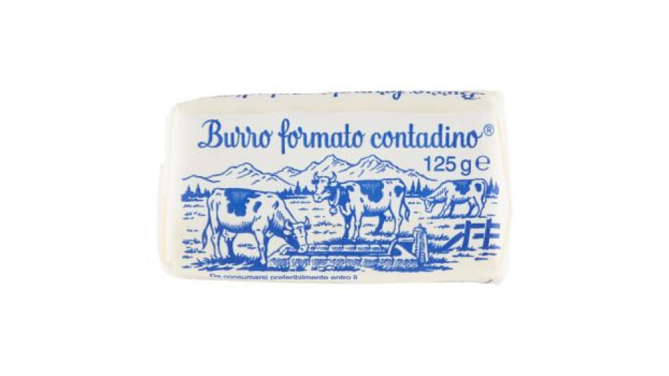 Burro formato contadino 125 g