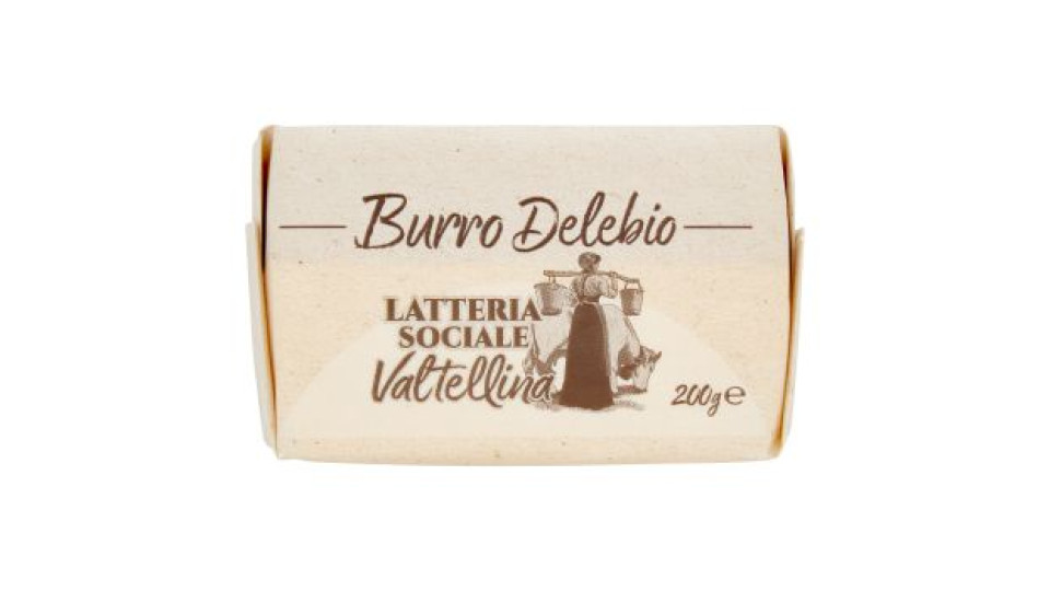 Latteria Sociale Valtellina Burro Delebio 200 g