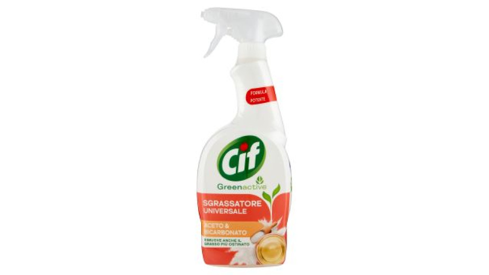 Cif Greenactive Sgrassatore Universale Aceto & Bicarbonato 650 ml