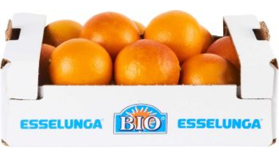 Esselunga Bio, arance tarocco biologiche in cassetta