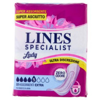 Lines Specialist Lady Assorbenti Extra 10 pz