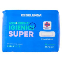Esselunga Assorbenti igienici super 36x16 cm 10 pz