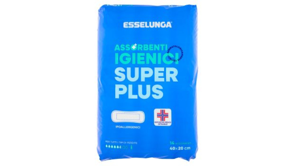 Esselunga Assorbenti igienici superplus 14 pz