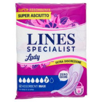 Lines Specialist Lady Assorbenti Maxi 12 pz