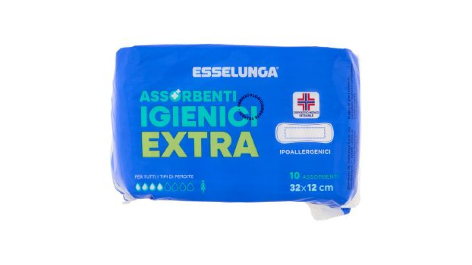 Esselunga Assorbenti igienici extra 10 pz