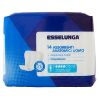 Esselunga Assorbenti anatomici uomo 14 pz