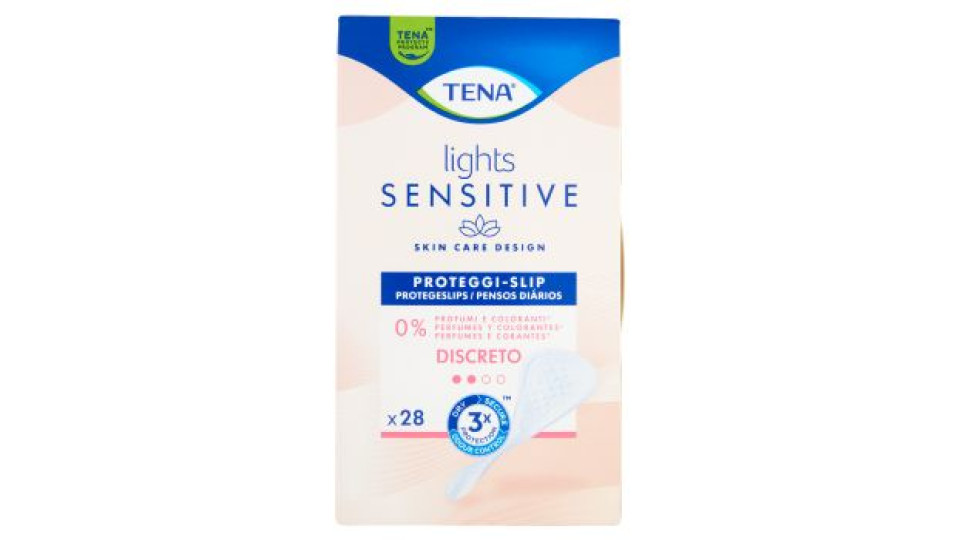 Tena lights Sensitive Proteggi-Slip Discreto 28 pz
